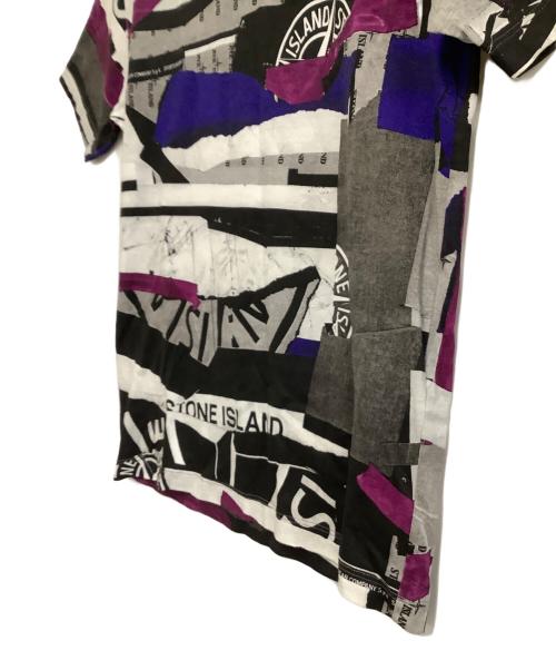 STONE ISLAND（ストーンアイランド）STONE ISLAND (ストーンアイランド) 半袖Tシャツ グレー サイズ:Mの古着・服飾アイテム