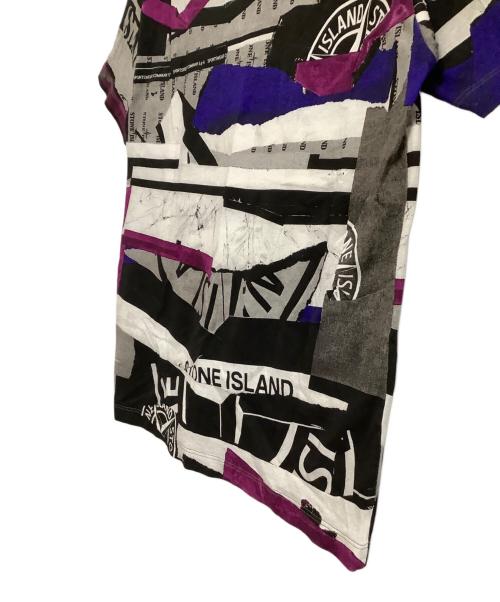 STONE ISLAND（ストーンアイランド）STONE ISLAND (ストーンアイランド) 半袖Tシャツ グレー サイズ:Mの古着・服飾アイテム