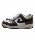 中古・古着 NIKE (ナイキ) ローカットスニーカー　Nike AIR FORCE 1 茶蛇 ホワイト×ブラウン サイズ:27：7000円