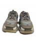 BALENCIAGA (バレンシアガ) スニーカー　triple S グレー×ベージュ サイズ:26：25000円