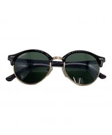 RAY-BAN（レイバン）の古着「サングラス　CLUBROUND CLASSIC」｜ブラック×ゴールド
