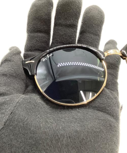 RAY-BAN（レイバン）RAY-BAN (レイバン) サングラス　CLUBROUND CLASSIC ブラック×ゴールド サイズ:49▢17の古着・服飾アイテム
