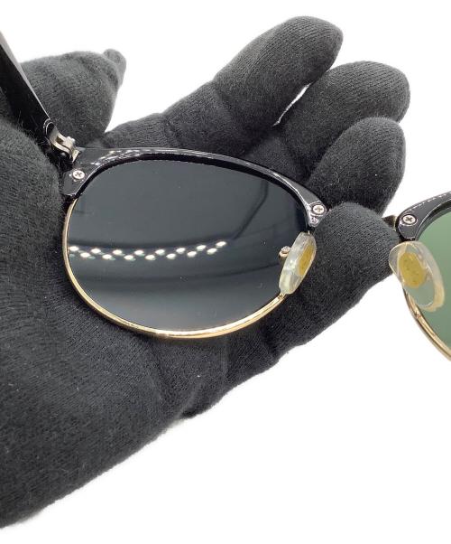 RAY-BAN（レイバン）RAY-BAN (レイバン) サングラス　CLUBROUND CLASSIC ブラック×ゴールド サイズ:49▢17の古着・服飾アイテム