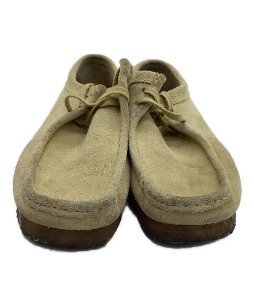 CLARKS ORIGINALS（クラークス オリジナルズ）CLARKS ORIGINALS (クラークス オリジナルズ) ワラビーシューズ ベージュ サイズ:26.5の古着・服飾アイテム