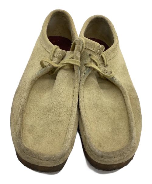 CLARKS ORIGINALS（クラークス オリジナルズ）CLARKS ORIGINALS (クラークス オリジナルズ) ワラビーシューズ ベージュ サイズ:26.5の古着・服飾アイテム