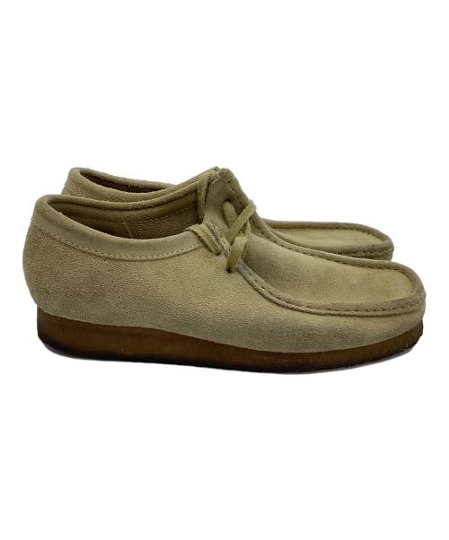 CLARKS ORIGINALS（クラークス オリジナルズ）CLARKS ORIGINALS (クラークス オリジナルズ) ワラビーシューズ ベージュ サイズ:26.5の古着・服飾アイテム
