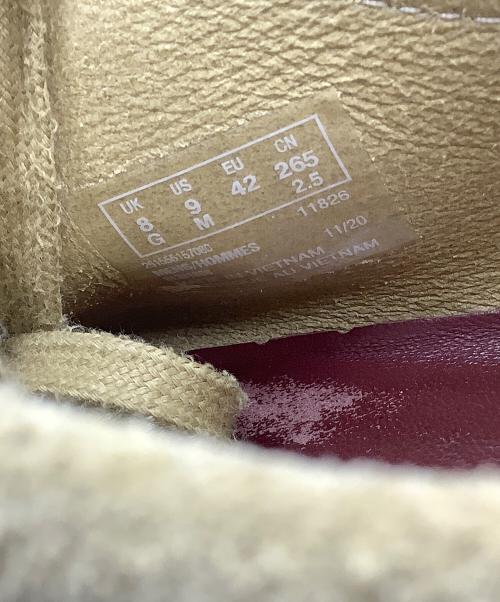 CLARKS ORIGINALS（クラークス オリジナルズ）CLARKS ORIGINALS (クラークス オリジナルズ) ワラビーシューズ ベージュ サイズ:26.5の古着・服飾アイテム