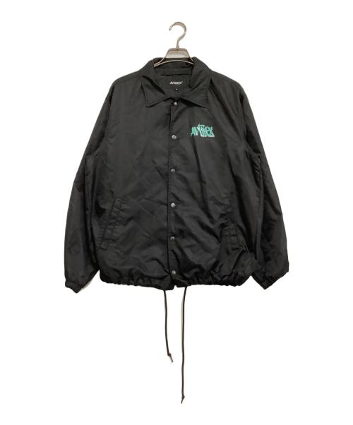 AVIREX（アヴィレックス）AVIREX (アヴィレックス) コーチジャケット ブラック サイズ:Mの古着・服飾アイテム