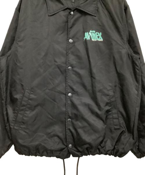AVIREX（アヴィレックス）AVIREX (アヴィレックス) コーチジャケット ブラック サイズ:Mの古着・服飾アイテム