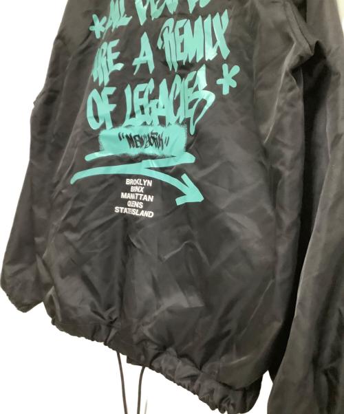 AVIREX（アヴィレックス）AVIREX (アヴィレックス) コーチジャケット ブラック サイズ:Mの古着・服飾アイテム