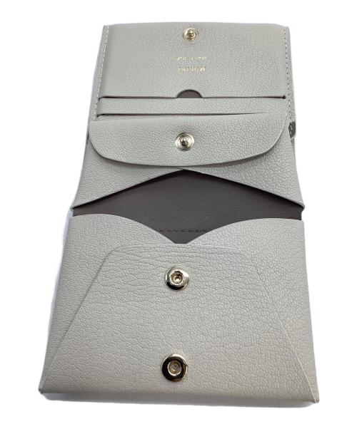 MOLINI（モリニ）MOLINI (モリニ) ケース Bifold Compact Wallet ベージュの古着・服飾アイテム