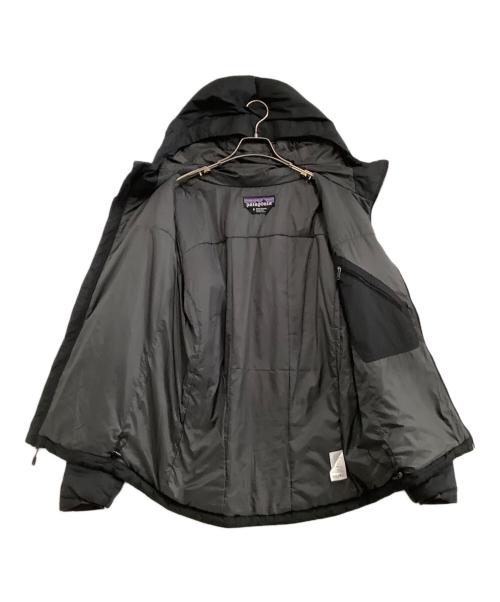 Patagonia（パタゴニア）Patagonia (パタゴニア) 中綿ジャケット　マイクロパフフーディー ブラック サイズ:Sの古着・服飾アイテム