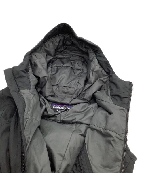 Patagonia（パタゴニア）Patagonia (パタゴニア) 中綿ジャケット　マイクロパフフーディー ブラック サイズ:Sの古着・服飾アイテム