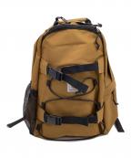 Carhartt WIPカーハート ワーク イン プログレス）の古着「リュック KICKFLIP BACKPACK」｜ブラウン