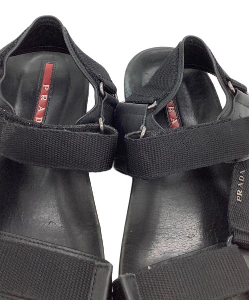 PRADA SPORTS（プラダスポーツ）PRADA SPORTS (プラダスポーツ) スポーツサンダル ブラック サイズ: 5 1/2の古着・服飾アイテム