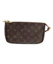 LOUIS VUITTON（ルイ ヴィトン）の古着「アクセサリー ポーチ　モノグラム　モノグラム」｜ブラウン