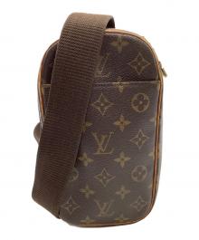 LOUIS VUITTON（ルイ ヴィトン）の古着「ポシェット　ポシェットガンジュ　モノグラム」｜ブラウン