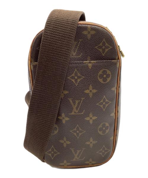 LOUIS VUITTON（ルイ ヴィトン）LOUIS VUITTON (ルイ ヴィトン) ポシェット　ポシェットガンジュ　モノグラム ブラウンの古着・服飾アイテム