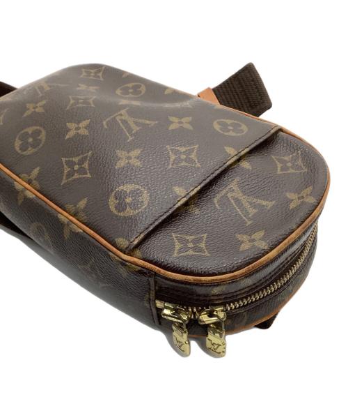 LOUIS VUITTON（ルイ ヴィトン）LOUIS VUITTON (ルイ ヴィトン) ポシェット　ポシェットガンジュ　モノグラム ブラウンの古着・服飾アイテム