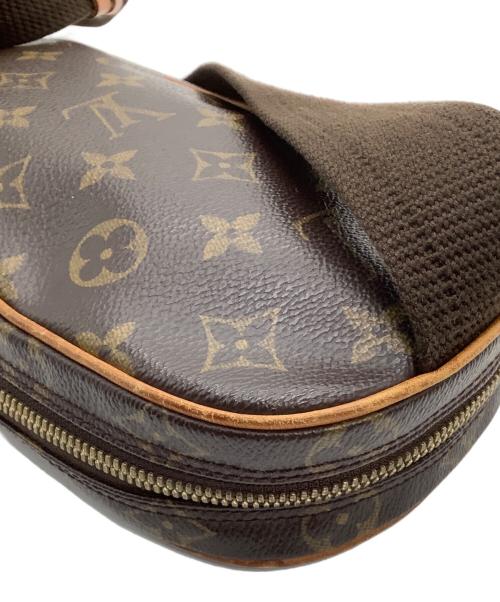 LOUIS VUITTON（ルイ ヴィトン）LOUIS VUITTON (ルイ ヴィトン) ポシェット　ポシェットガンジュ　モノグラム ブラウンの古着・服飾アイテム