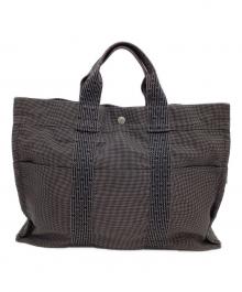 HERMES（エルメス）の古着「ハンドバッグ 	エールライン」｜ブラック
