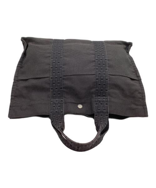 HERMES（エルメス）HERMES (エルメス) ハンドバッグ 	エールライン ブラックの古着・服飾アイテム