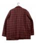 Y's for men (ワイズフォーメン) ステンカラーコート　千鳥格子 レッド×ブラック サイズ:表記なし：15000円