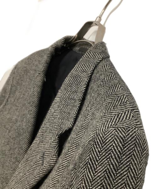 COMME des GARCONS HOMME（コムデギャルソン オム）COMME des GARCONS HOMME (コムデギャルソン オム) テーラードジャケット　田中オム グレー サイズ:Mの古着・服飾アイテム