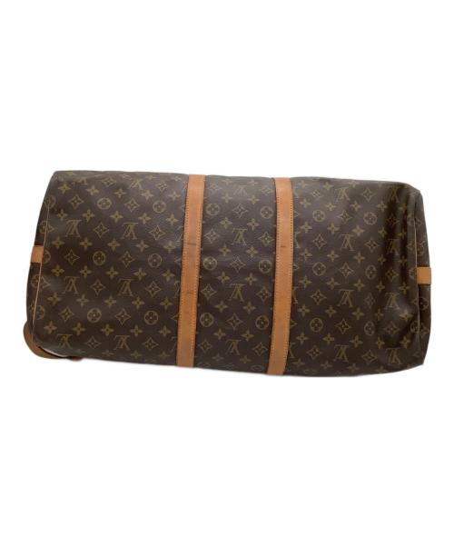 LOUIS VUITTON（ルイ ヴィトン）LOUIS VUITTON (ルイ ヴィトン) ボストンバッグ　モノグラム　キーポル・バンドリエール55 ブラウンの古着・服飾アイテム