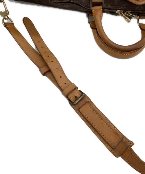 LOUIS VUITTON（ルイ ヴィトン）LOUIS VUITTON (ルイ ヴィトン) ボストンバッグ　モノグラム　キーポル・バンドリエール55 ブラウンの古着・服飾アイテム