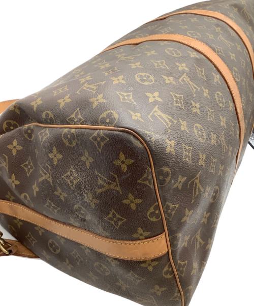 LOUIS VUITTON（ルイ ヴィトン）LOUIS VUITTON (ルイ ヴィトン) ボストンバッグ　モノグラム　キーポル・バンドリエール55 ブラウンの古着・服飾アイテム