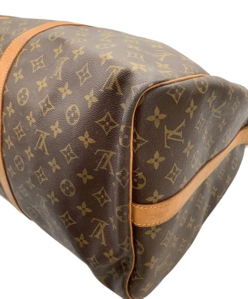 LOUIS VUITTON（ルイ ヴィトン）LOUIS VUITTON (ルイ ヴィトン) ボストンバッグ　モノグラム　キーポル・バンドリエール55 ブラウンの古着・服飾アイテム