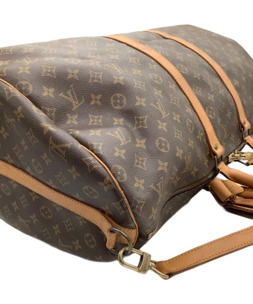 LOUIS VUITTON（ルイ ヴィトン）LOUIS VUITTON (ルイ ヴィトン) ボストンバッグ　モノグラム　キーポル・バンドリエール55 ブラウンの古着・服飾アイテム