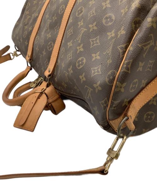LOUIS VUITTON（ルイ ヴィトン）LOUIS VUITTON (ルイ ヴィトン) ボストンバッグ　モノグラム　キーポル・バンドリエール55 ブラウンの古着・服飾アイテム