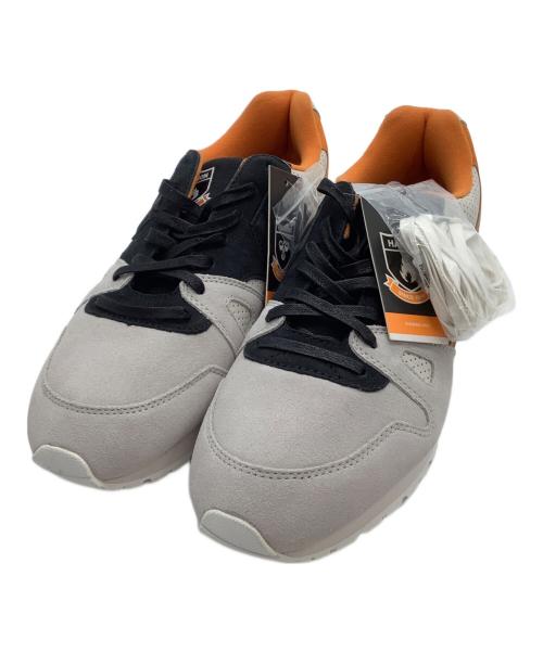 hummel（ヒュンメル）hummel (ヒュンメル) スニーカー HML X HANON MARATHONA OG グレー×オレンジ サイズ:28 未使用品の古着・服飾アイテム