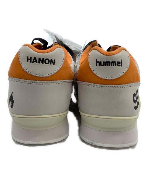 hummel（ヒュンメル）hummel (ヒュンメル) スニーカー HML X HANON MARATHONA OG グレー×オレンジ サイズ:28 未使用品の古着・服飾アイテム