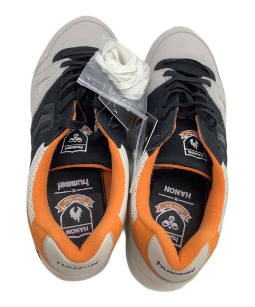 hummel（ヒュンメル）hummel (ヒュンメル) スニーカー HML X HANON MARATHONA OG グレー×オレンジ サイズ:28 未使用品の古着・服飾アイテム