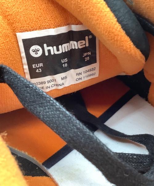 hummel（ヒュンメル）hummel (ヒュンメル) スニーカー HML X HANON MARATHONA OG グレー×オレンジ サイズ:28 未使用品の古着・服飾アイテム