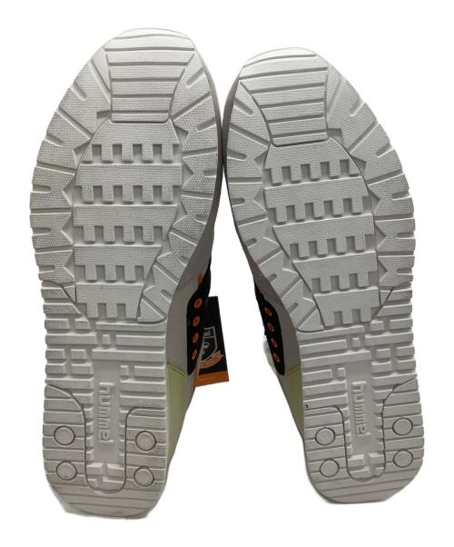hummel（ヒュンメル）hummel (ヒュンメル) スニーカー HML X HANON MARATHONA OG グレー×オレンジ サイズ:28 未使用品の古着・服飾アイテム