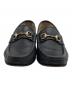 GUCCI (グッチ) ビットローファー ブラック サイズ:36 1/2：8000円