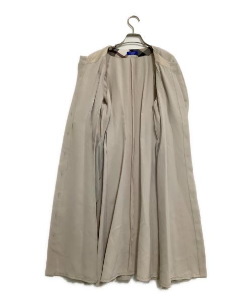 BLUE LABEL CRESTBRIDGE（ブルーレーベルクレストブリッジ）BLUE LABEL CRESTBRIDGE (ブルーレーベルクレストブリッジ) 半袖ワンピース ベージュ サイズ:38の古着・服飾アイテム