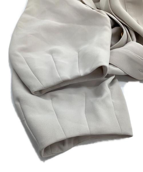 BLUE LABEL CRESTBRIDGE（ブルーレーベルクレストブリッジ）BLUE LABEL CRESTBRIDGE (ブルーレーベルクレストブリッジ) 半袖ワンピース ベージュ サイズ:38の古着・服飾アイテム