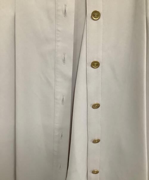 BLUE LABEL CRESTBRIDGE（ブルーレーベルクレストブリッジ）BLUE LABEL CRESTBRIDGE (ブルーレーベルクレストブリッジ) 半袖ワンピース ベージュ サイズ:38の古着・服飾アイテム
