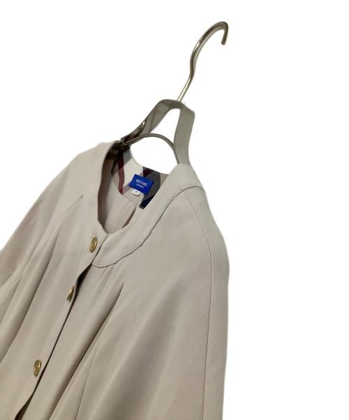 BLUE LABEL CRESTBRIDGE（ブルーレーベルクレストブリッジ）BLUE LABEL CRESTBRIDGE (ブルーレーベルクレストブリッジ) 半袖ワンピース ベージュ サイズ:38の古着・服飾アイテム