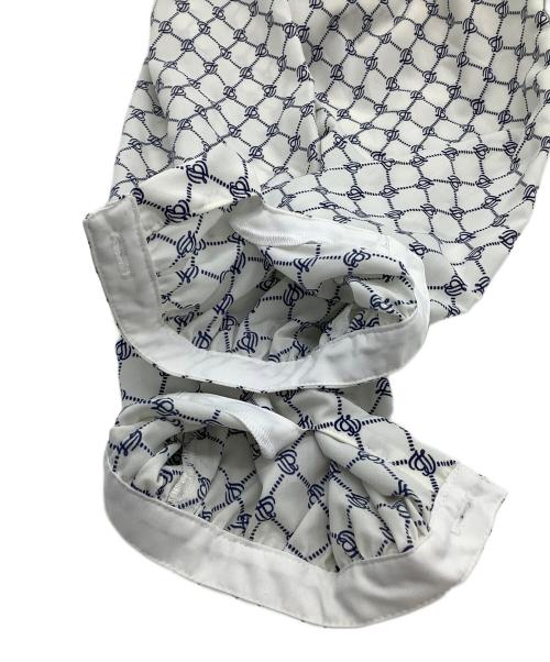 BLUE LABEL CRESTBRIDGE（ブルーレーベルクレストブリッジ）BLUE LABEL CRESTBRIDGE (ブルーレーベルクレストブリッジ) 長袖ワンピース ホワイト サイズ:38の古着・服飾アイテム