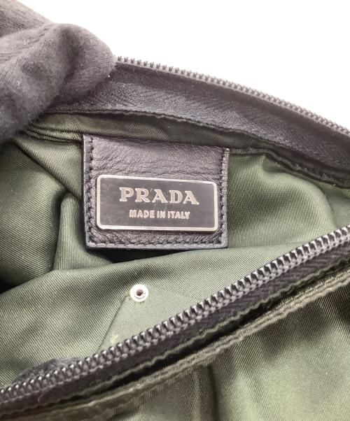 PRADA（プラダ）PRADA (プラダ) ショルダーバッグ グリーンの古着・服飾アイテム