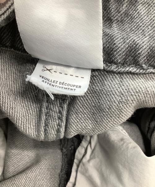 adidas Originals（アディダスオリジナル）adidas Originals (アディダスオリジナル) ワイドデニムパンツ グレー サイズ:66（W26）の古着・服飾アイテム