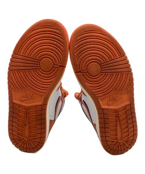 NIKE（ナイキ）NIKE (ナイキ) ハイカットスニーカー　Air Jordan 1 High OG オレンジ×ホワイト サイズ:24.5の古着・服飾アイテム