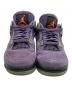 NIKE (ナイキ) ローカットスニーカー AIR JORDAN4 パープル サイズ:24.5：15000円
