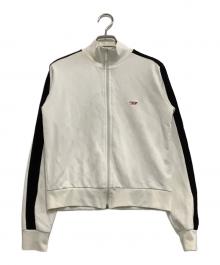 DIESEL（ディーゼル）の古着「トラックジャケット　F-JAM-D」｜ホワイト